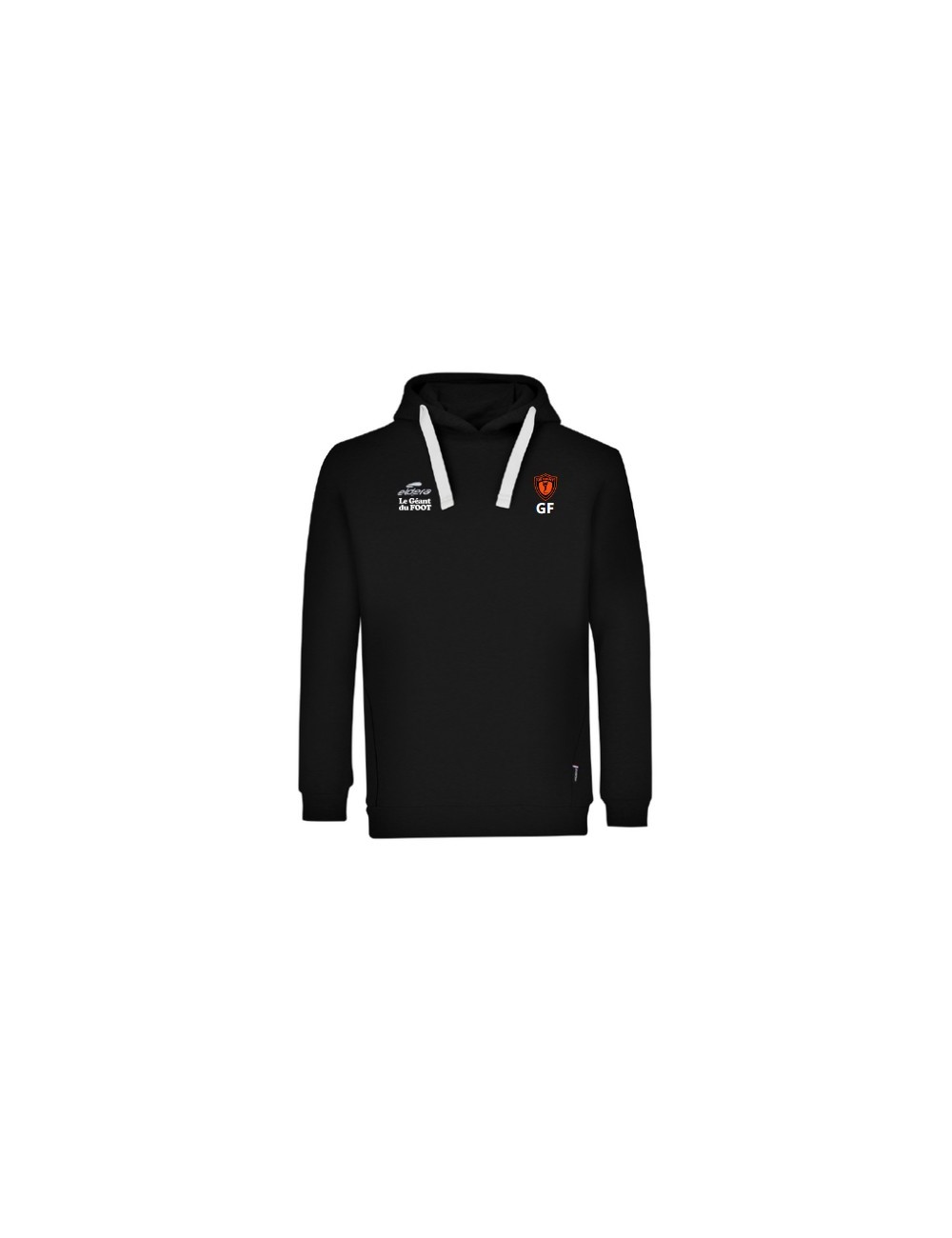 US RIGNY SWEAT NOIR + CORDON ORANGE ELDERA RELAX