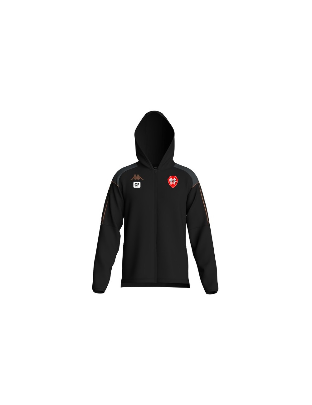 RIOZ FC VESTE À CAPUCHE COTON KAPPA MIORDIZI