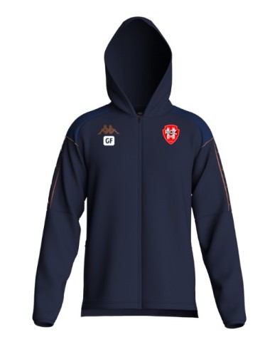 RIOZ FC VESTE À CAPUCHE COTON KAPPA MIORDIZI